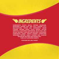 Bingo! Original Style Chilli Sprinkled - Flat Cut Spicy Potato Chips Pack for Snacks, 90g/85gram(Weight may vary)