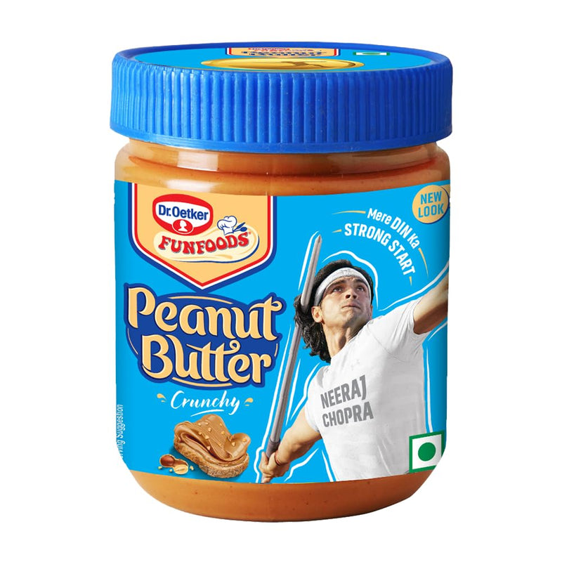 Dr. Oetker FunFoods Peanut Butter Crunchy, 375g