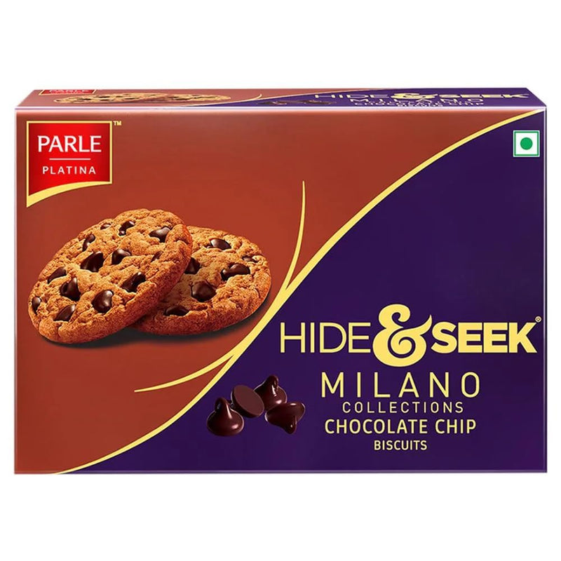 Parle Milano Hide and Seek Chocolate Chip Cookies 120 gm Pack