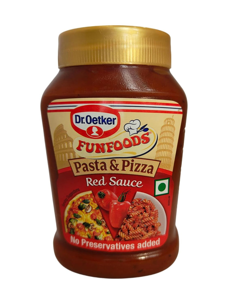 Dr. Oetker FunFoods Pasta And Pizza Sauce, Preservative Free,315 Grams