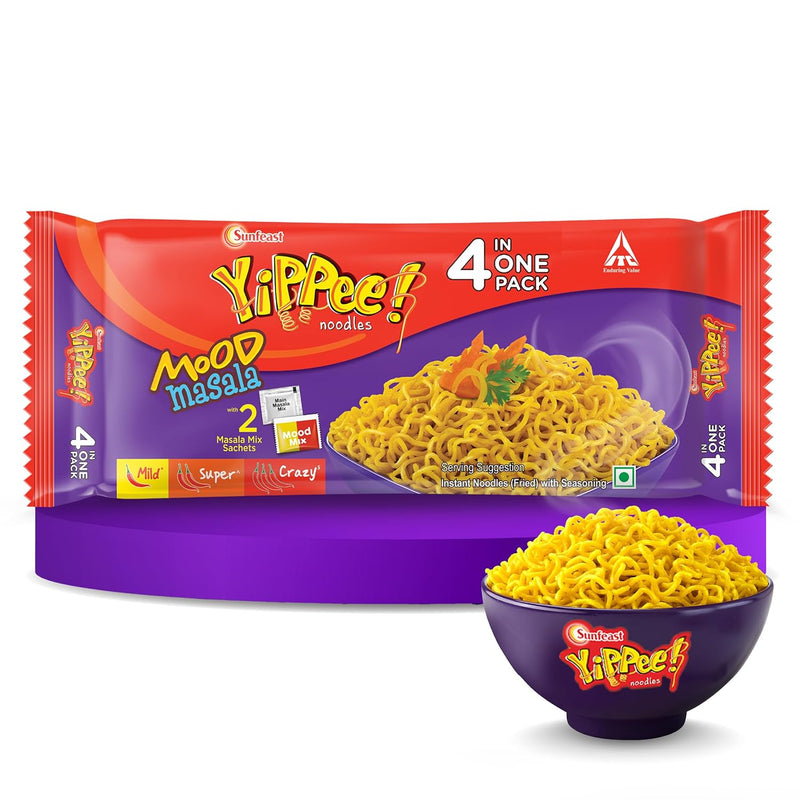 Sunfeast Yippee Mood Masala Noodles, 260 g