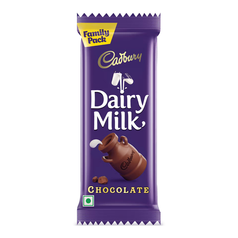Cadbury Dairy Milk Bar Family Pack Chocolate Bar 112 g
