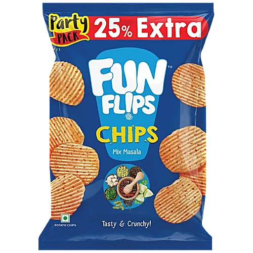 Fun Flips Mix Masala Chips