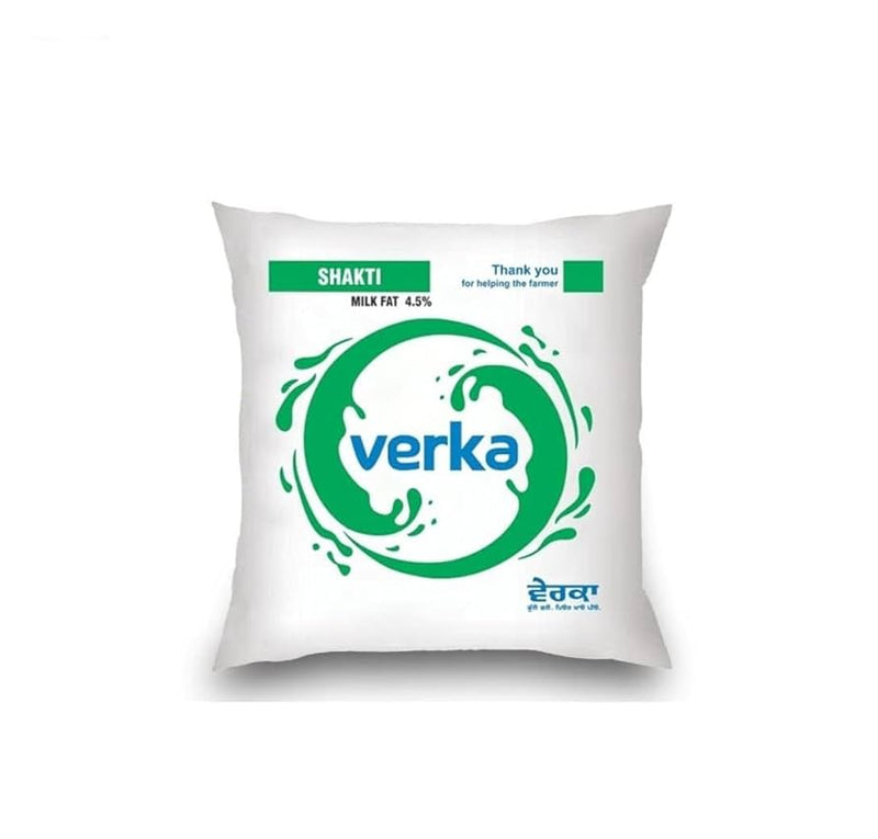 Verka Shakti Standard Fresh Milk, 500 ml Pouch