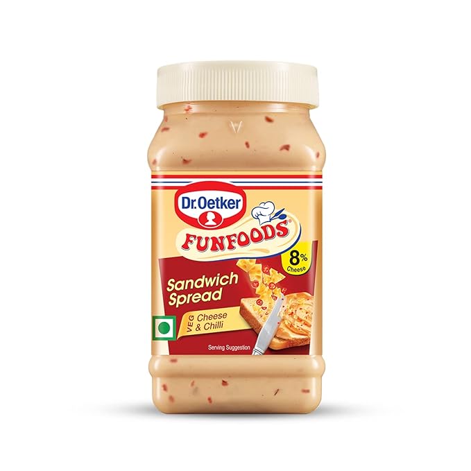 Dr.Oetker Funfoods Cheese Chilli Sandwich Spread 250g
