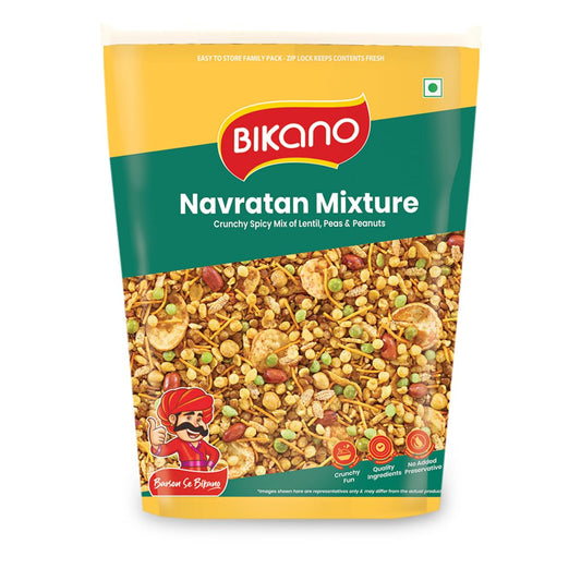 Bikano Navratan Mixture | Spicy and Crunchy 1kg Pack