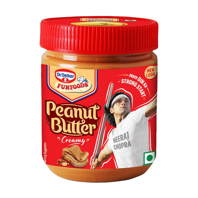 Dr. Oetker FunFoods Peanut Butter Creamy, 375g