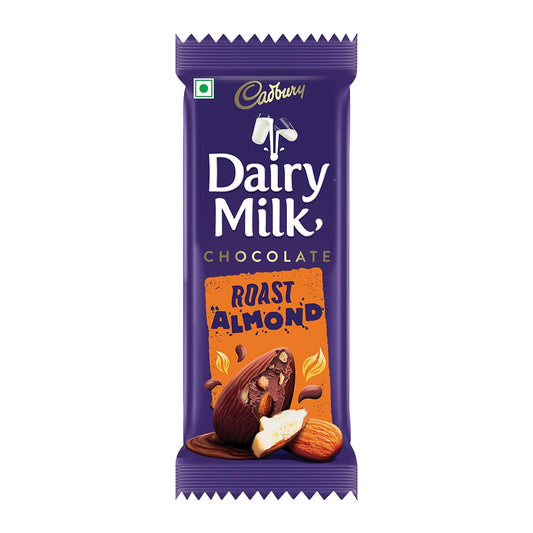 Cadbury Dairy Milk Roast Almond Chocolate Bar 75 g