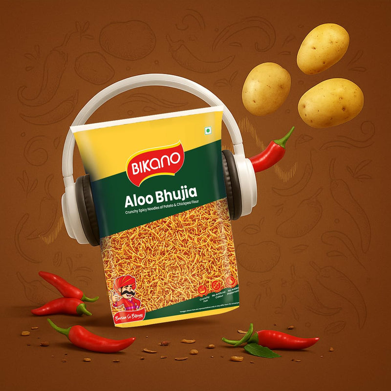 Bikano Aloo Bhujia | Crunchy Texture | 400g pack