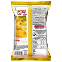 Bingo! Original Style Chilli Sprinkled - Flat Cut Spicy Potato Chips Pack for Snacks, 90g/85gram(Weight may vary)