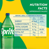 Sprite Lemon-Lime Flavoured Cold Drink | Refreshing Taste | Clear Soft Drink with No Added Colours 1 litre