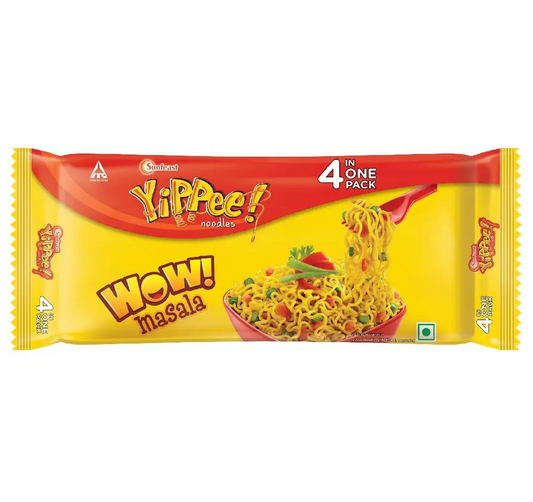 Sunfeast Noodles Wow Masala Instant Noodles Vegetarian  (200 g)